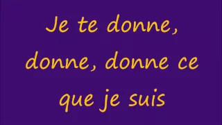 Leslie & Ivyrise - Je te donne lyrics