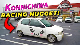 Introducing the Racing Nugget 660cc Suzuki Alto Kei Car!! Driving to Super Autobacs & UpGarage