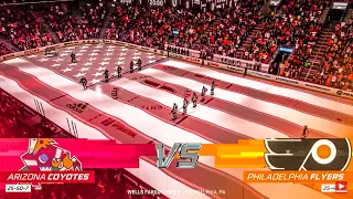 Arizona Coyotes vs Philadelphia Flyers 1/5/2023 NHL 23 Gameplay