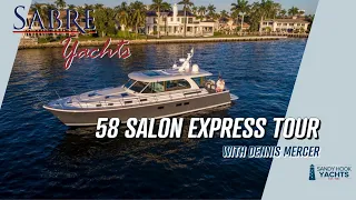 Boat Tour of the Sabre 58 Salon Express | Sandy Hook Yachts