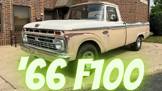 1966 Ford F100 - Patina Truck - SOLD