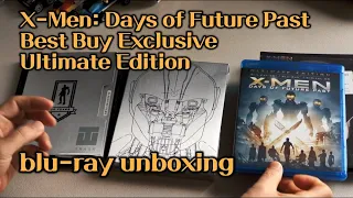 blu-ray unboxing/ X-Men: Days of Future Past/ Best Buy Exclusive Ultimate Edition