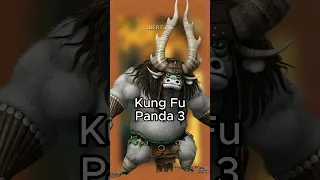 Você percebeu que no filme Kung Fu Panda 3