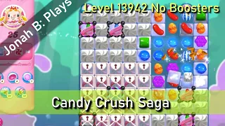 Candy Crush Saga Level 13942 No Boosters