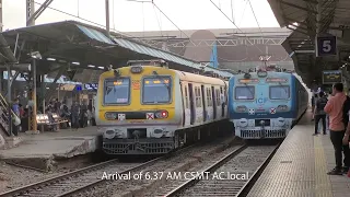 AC Local train - Dombivali to CSMT - मुंबई एसी लोकल ट्रेन #ACLocal #MumbaiACLocal