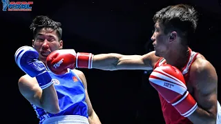 Makhmud Sabyrkhan (KAZ) vs. Dorjnyambuu Ganbold (MGL) Asian Championships 2022 (54kg)