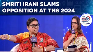Smriti Irani Discusses ‘Ab Ki Baar- 400 Paar’ Ahead Of Lok Sabha Election At Times Now Summit 2024