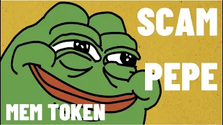 Мем токени | SCAM PEPE | Тренд 2023 року в крипті