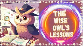 The Wise Owl's Lesson, bedtime Stories, Moral Stories By Magic Tales For Kids.