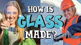 How is GLASS made? | Maddie Moate