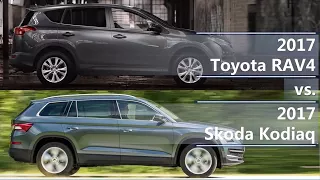 2017 Toyota RAV4 vs 2017 Skoda Kodiaq (technical comparison)