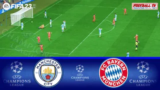 FIFA 23 - Manchester City vs Bayern Munich - UEFA Champions League 2023 - PC Gameplay [4K]