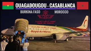 TRIPREPORT | Royal Air Maroc (ECONOMY) | Boeing 737-800 | Ouagadougou  - Casablanca