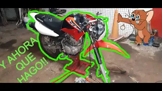 Diaz MM -💣 💥Honda Xr150l  💣 💥     *Cambio de retenes de barrales y cubetas de la dirección