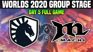 TL vs MCX Worlds 2020 GROUPS STAGE Day 5 - TEAM LIQUID vs MACHI ESPORTS Worlds 2020 GROUPS STAGE D5