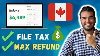 HOW TO FILE TAX RETURN ONLINE (CANADA) - STEP BY STEP GUIDE