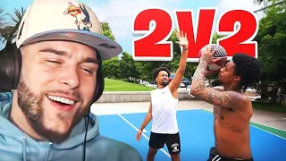 2v2 Cash Nasty & Flight Reacts Vs Marcelas & Kenny Chao!