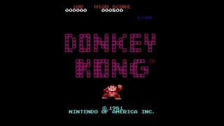 Arcade Donkey Kong (NES Homebrew)