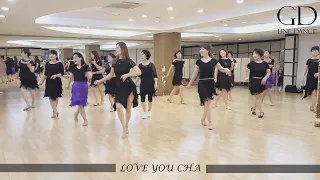 LOVE YOU CHA - LINE DANCE ( GRACE DAVID )