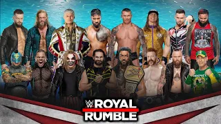 WWE 2K24 30 MAN ROYAL RUMBLE MATCH GAMEPLAY! WWE 2K24 ROYAL RUMBLE MATCH