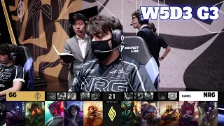 GG vs NRG | Week 5 Day 3 S13 LCS Summer 2023 | Golden Guardians vs NRG W5D3 Full Game