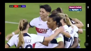 Man U 1-1 PSG(T Chawinga 55) Women Champions league Highlights