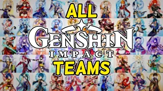 Genshin ULTIMATE Team Building Guide | Everything YOU Need To Know About Team Building!!