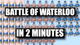 Battle of Waterloo in 2 minutes