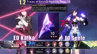 E0 Kafka Himeko & E0 Seele | 1.2/1.3 Memory of Chaos 10 3 Stars | Honkai: Star Rail