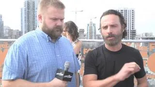 Skybound at the Fox Intl Breakfast with Andrew Lincoln & Norman Reedus