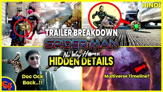 Spiderman No Way Home teaser trailer Breakdown in Hindi | Hidden Details Explained | SuperFANS