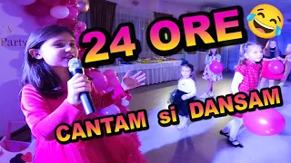 💃24 ORE Cântăm și dansăm la CUMETRIA mea si a bebelușului nostru👶 Distracție maximă Vlog copii