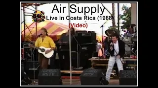 Air Supply - Live in Costa Rica (1988, video)