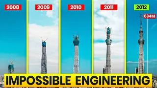 Discover the Untold Secrets Behind the Construction of the Tokyo Skytree!