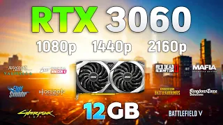 GeForce RTX 3060 12Gb - Test in 1080p l 1440p l 2160p