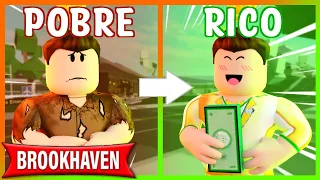 DE POBRE a RICO en BROOKHAVEN - Roblox YoSoyLoki