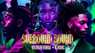 J.I.D - Surround Sound (Visualizer + Lyric) (feat. 21 Savage & Baby Tate)