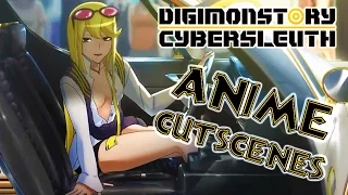 Digimon Story Cyber Sleuth Movie | All Anime Cutscenes + Ending (PS4, VITA)