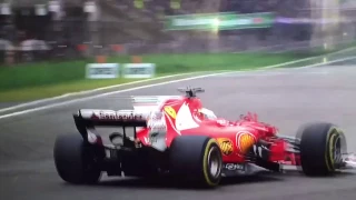2017 China GP Vettel overtaking Ricciardo