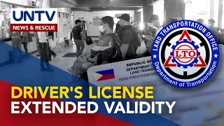 LTO to make validity of driver's license expiring Apr. 24 extended to Oct. 31, 2023