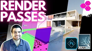 Composite Your LUMION Renders with RENDER PASSES! Render Elements Tutorial!