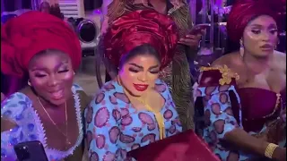 Bobrisky’s Eye-Catching Dress At Sanni Alesh’s 30 Birthday Celebration In Lagos