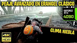 PEAJE AVANZADO con CLIMA NIEBLA en PUBG ERANGEL CLÁSICO! - GRAFICOS EN ULTRA y MUY REALISTA!