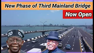 Third mainland bridge reopened, it's now wearing a new look