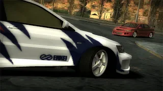 Need for Speed: Most Wanted - Mitsubishi Lancer Evolution VIII Run [Nikko ⇒ Earl ⇒ Kenji]