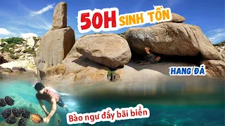 Thử thách sinh tồn 50H sống bên dưới hốc đá | Kỹ năng sinh tồn | Phần 2