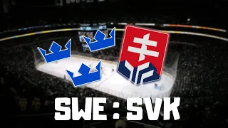 ŠVÉDSKO : SLOVENSKO│MS 2020 (NHL 19)