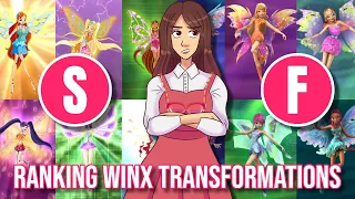 Ranking all the Winx Club transformations