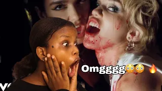 Miley Cyrus - Prisoner (Official Video) ft. Dua Lipa REACTION