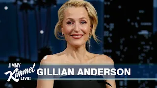 Gillian Anderson on Giant Penis Cake, Connection with Bill Clinton & Playing Eleanor Roosevelt